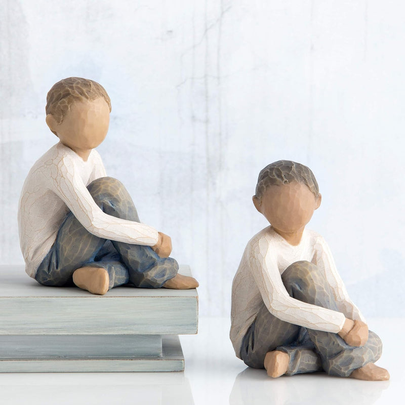 Enesco 26228 Willow Tree Figur Fürsorgliches Kind Natur, Natur