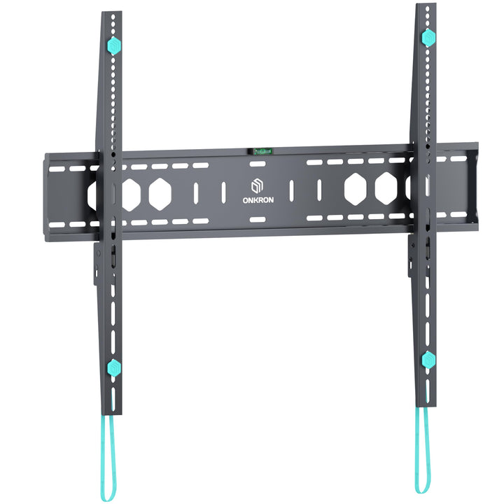 ONKRON TV Wandhalterung flach für 60-110 Zoll Fernseher bis zu 120 kg, Ultra Slim Wandhalterung Fern