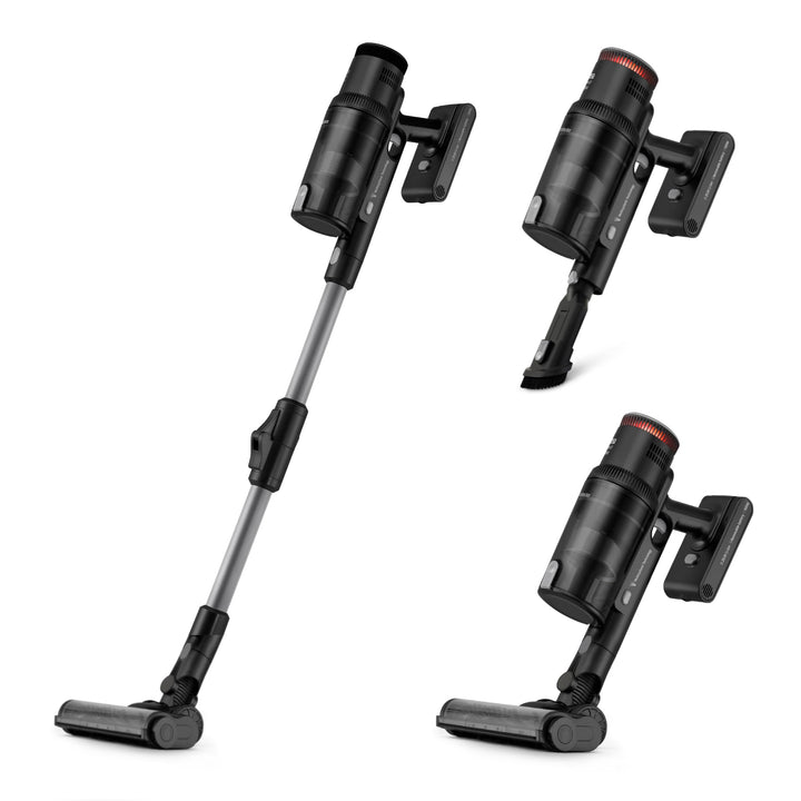 Ufesa Z7 Digital Akku Staubsauger, Selbstladender-Flexibler, 29.6V, LED Touchscreen, 26KPa, 500W, 80