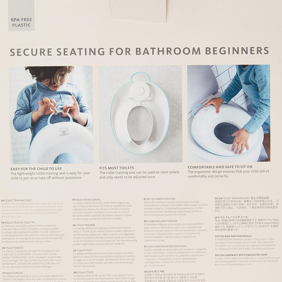 BabyBjörn Toilettensitz, Weiss/Türkis, Weiss/Türkis