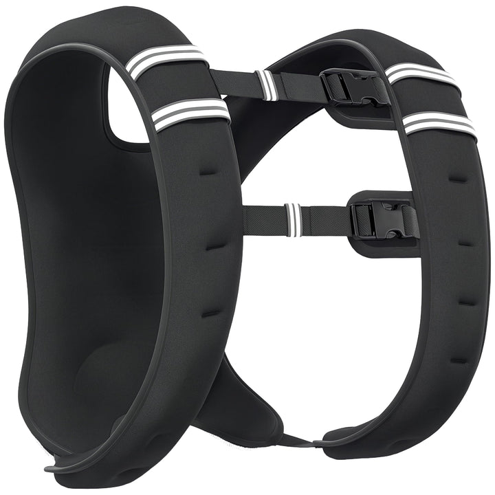 HOMCOM Gewichtsweste Weight Vest verstellbar für Gewicht Tranning Krafttrainning Mann/Frau Oxford-Ge