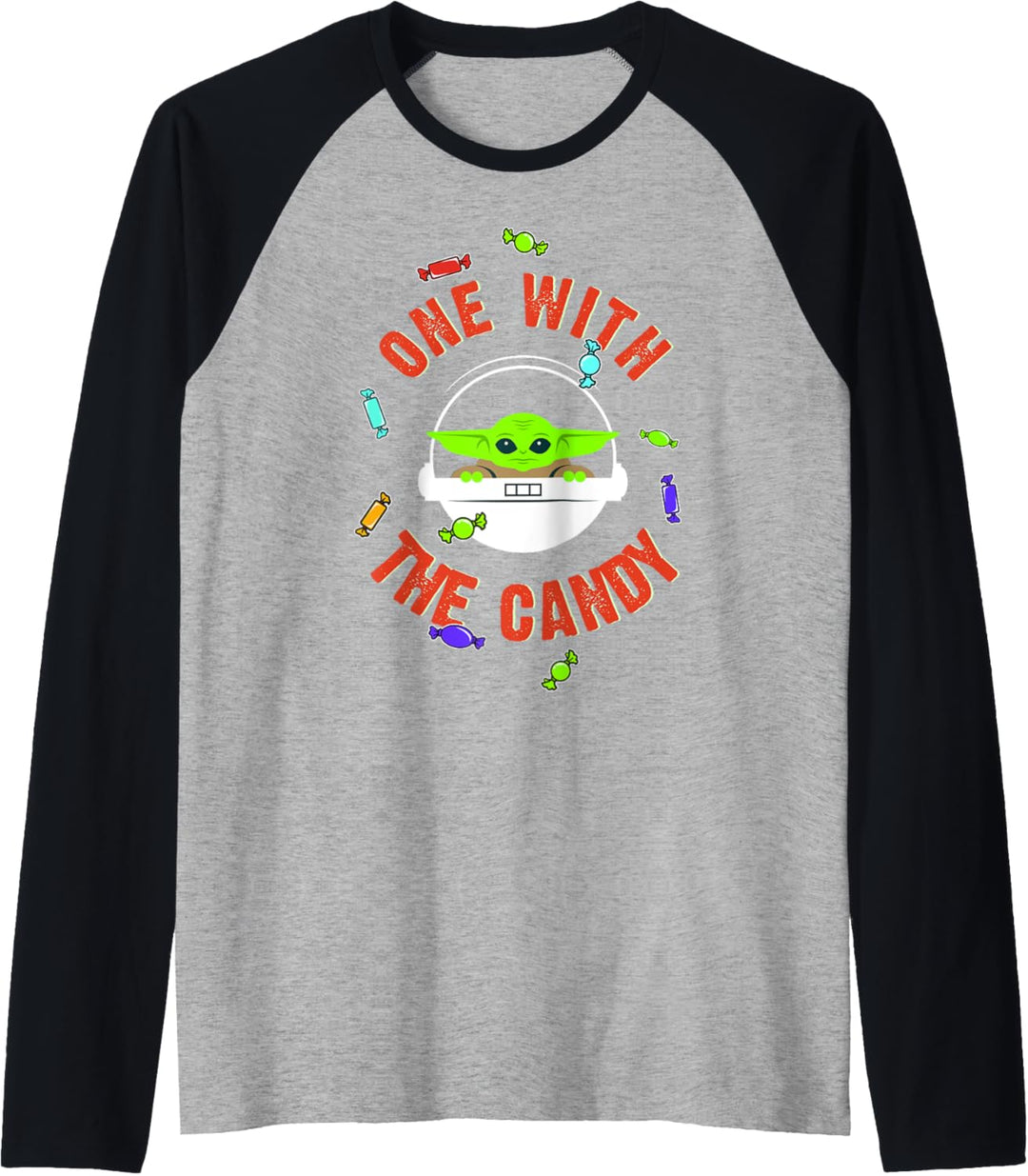 Star Wars Mandalorian The Child One With Candy Raglan