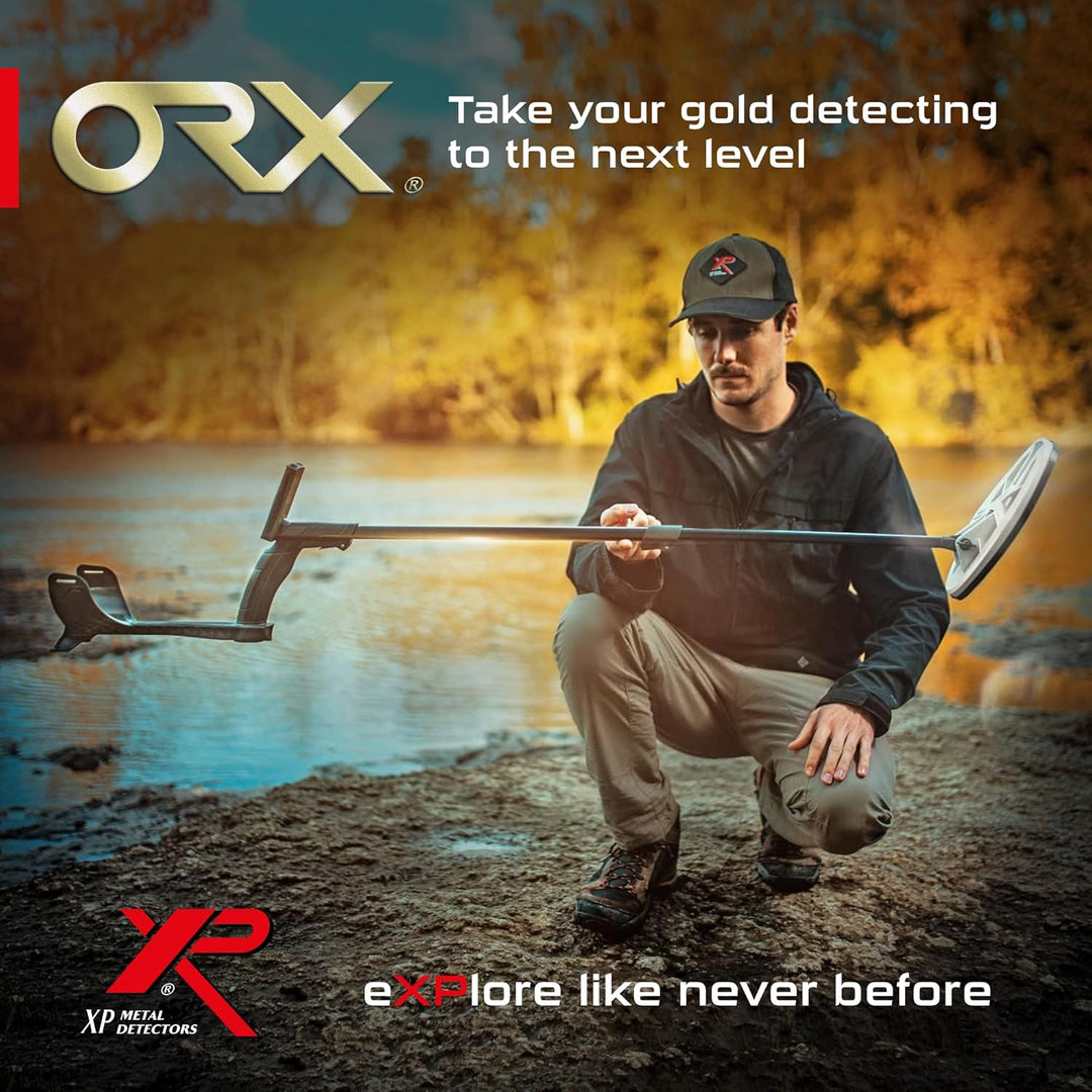 XP Metal Detectors ORX Detektor, speziell für Schatz- und Reliktsuche - 9" X35 Spule, Fernbedienung