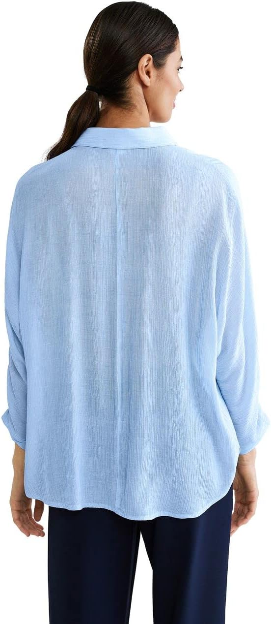 Street One Damen Langarmbluse 40 Original Blue, 40 Original Blue