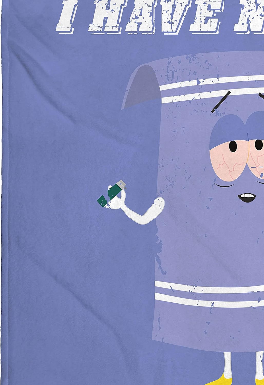 INTIMO South Park Towelie What's Going On Silk Touch Plush Throw Blanket