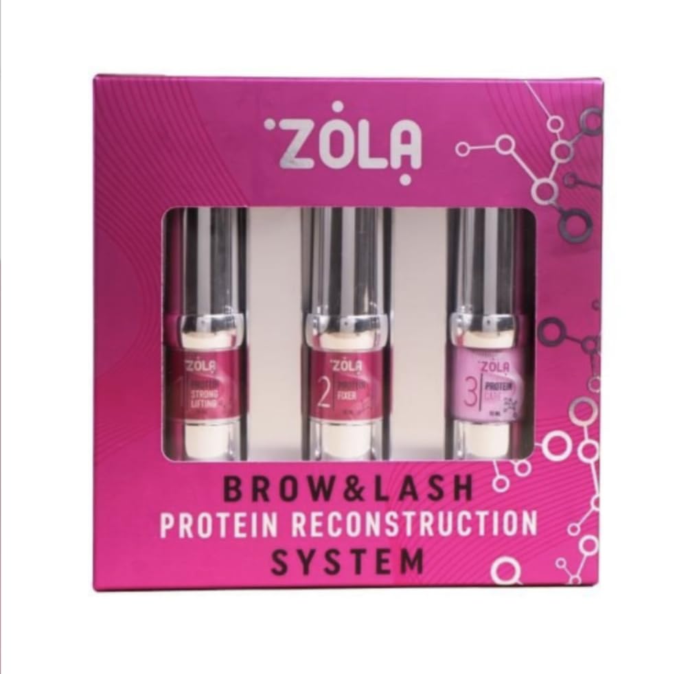 ZOLA Wimpern Augenbrauen Laminierset Zola Protein Reconstruction System