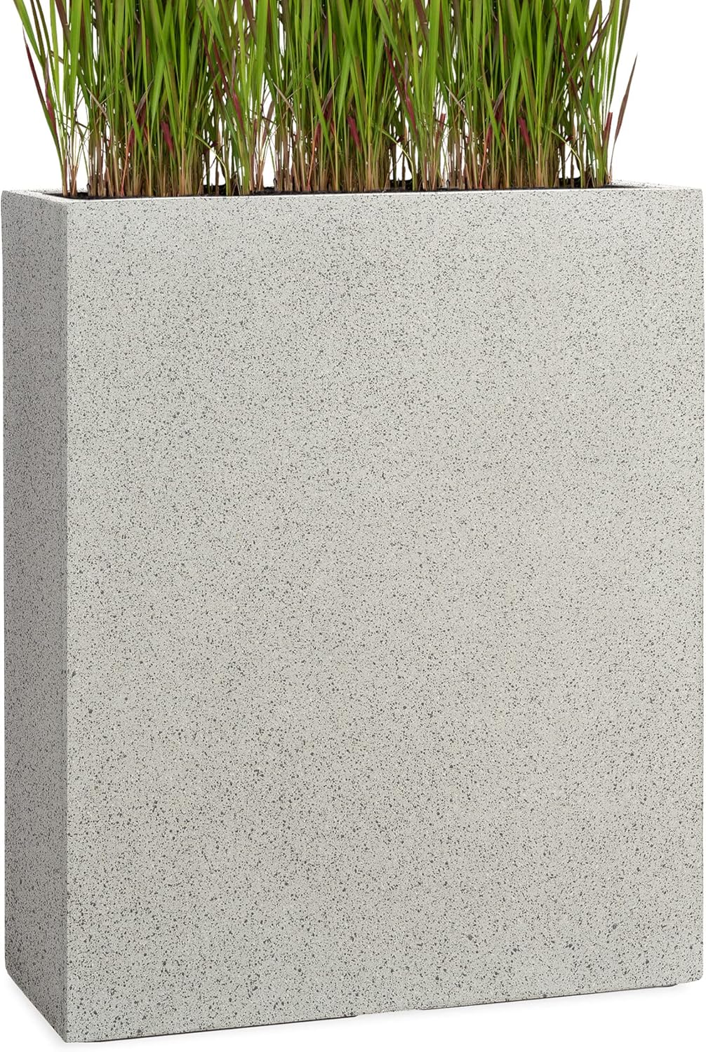 Pflanzwerk® Pflanzkübel Divider Granit Grau 72x60x25cm *Frostbeständiger Blumenkübel* *UV-Schutz* *Q
