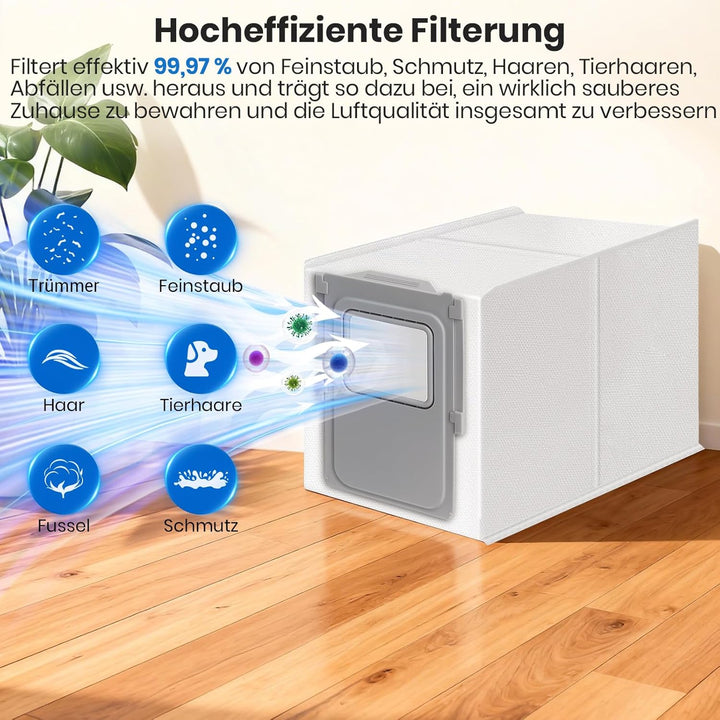 14 Stück Staubbeutel für DJI Romo S/Romo P/Romo A Staubsauger Absaugstation, 3L Grosse Kapazität Vli