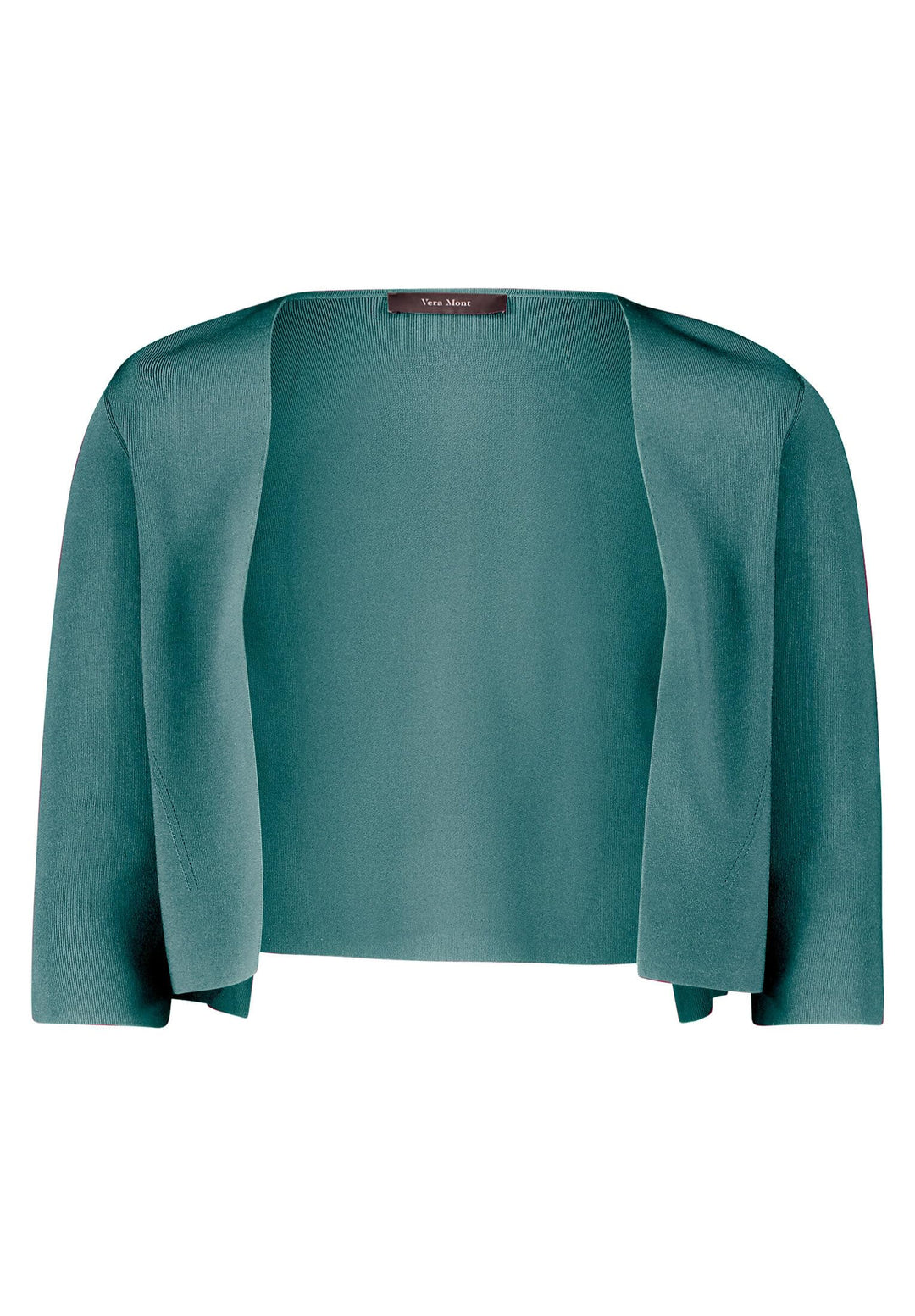 Vera Mont Damen Strickbolero Langarm XS Grün, XS Grün