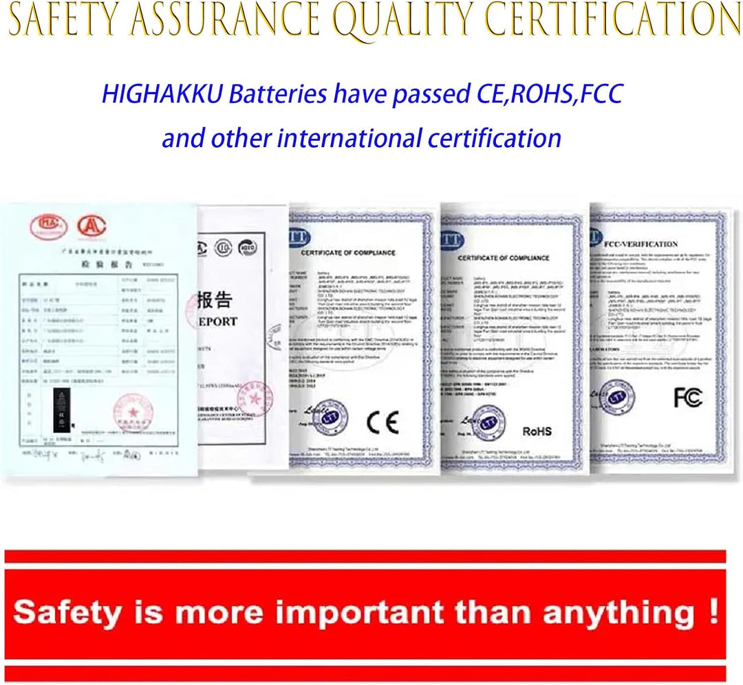 HIGHAKKU Ersatzakku EB-BT515ABU kompatibel mit Samsung Galaxy Tab A 2019 SM-T510 SM-T515, Tab A 2019