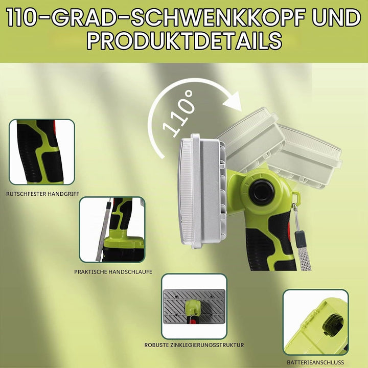 3300LM kabellose LED-Arbeitslichttaschenlampen Powered by Ryobi 18-Volt ONE + Lithium-Ionen-NiCd-NiM