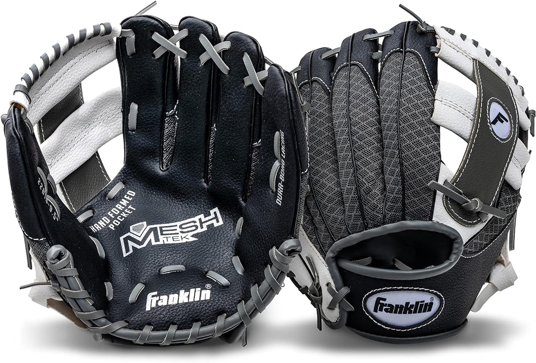 Franklin Sports Teeball Recreational Series Fielding Handschuh mit Baseball, 24,1 cm Überwurf für di