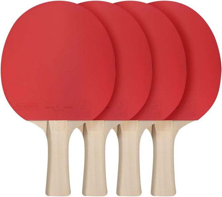 Cornilleau Sport Quattro Tischtennis-Set (4 Schläger und 4 Bälle)