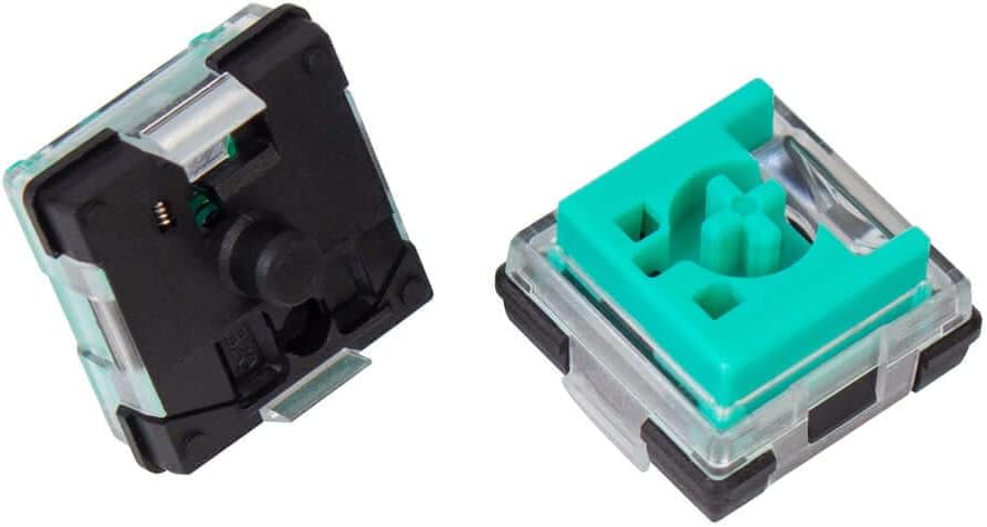 Keychron Switch für Mechanische Tastatur, Low Profile Optical Switch Set Mint 87 STK.