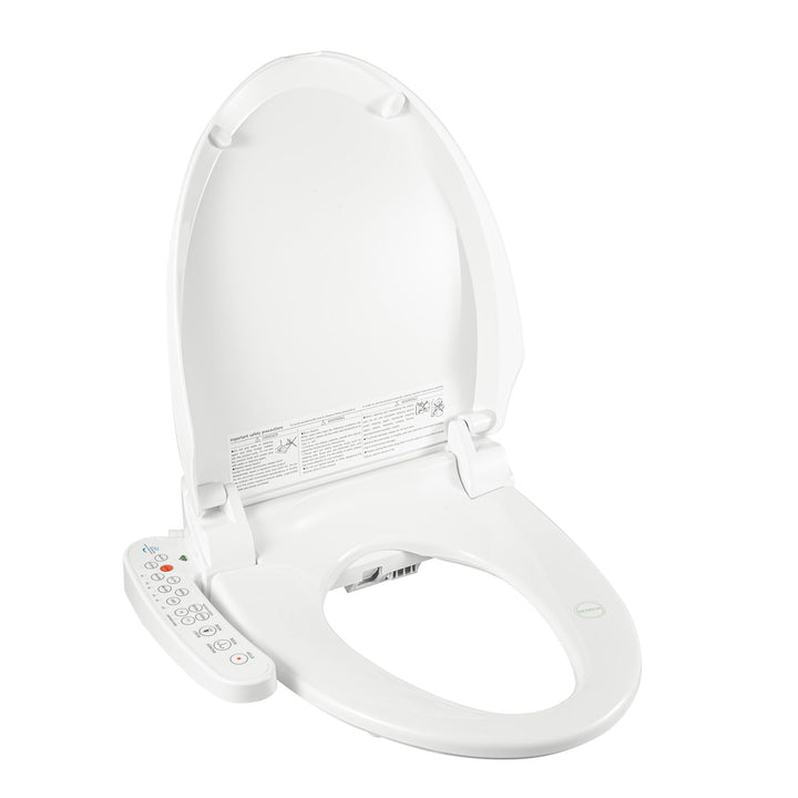 Bidet Sitz Elektrisch Dusch WC Toilettensitz Smart Dusch WC Bidet Selbstreinigende Düsen mit Sitzhei