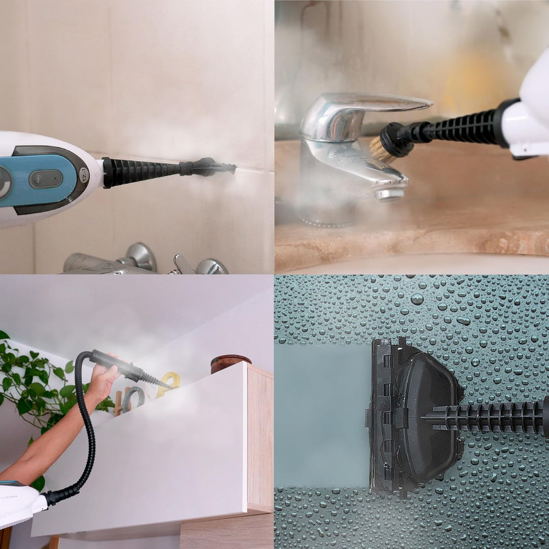 Di4 SteamClean Multi 12 ProMax, Dampfreiniger Für Alles Multifunktions 12 in 1, Dampfreiniger Boden