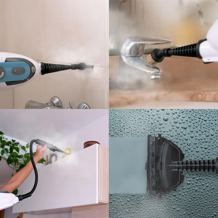 Di4 SteamClean Multi 12 ProMax, Dampfreiniger Für Alles Multifunktions 12 in 1, Dampfreiniger Boden