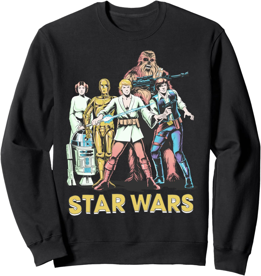Star Wars Retro Hope Group Sweatshirt