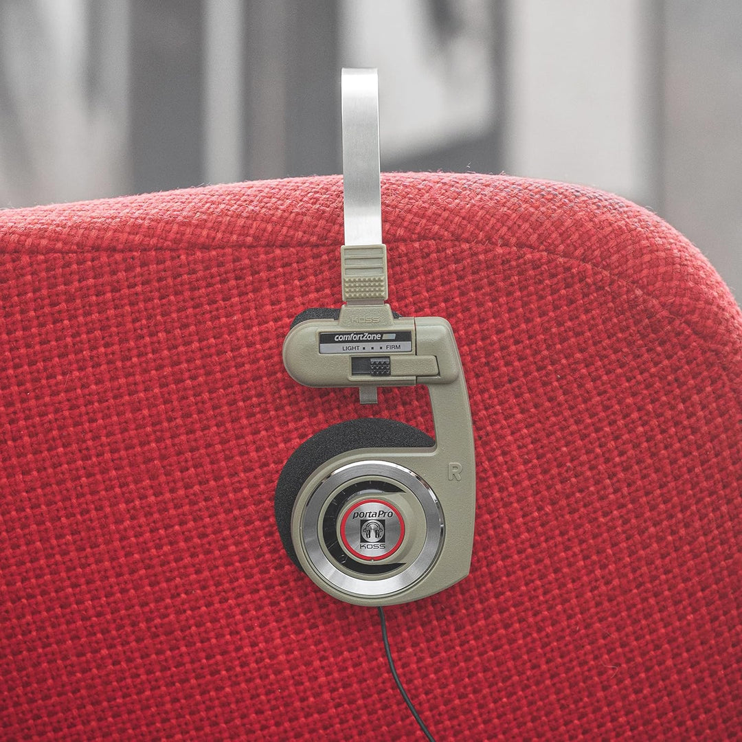 Koss Porta Pro Limited Edition Rhythm beige Kopfhörer mit Mikrofon, Lautstärkeregler, und Fernbedien