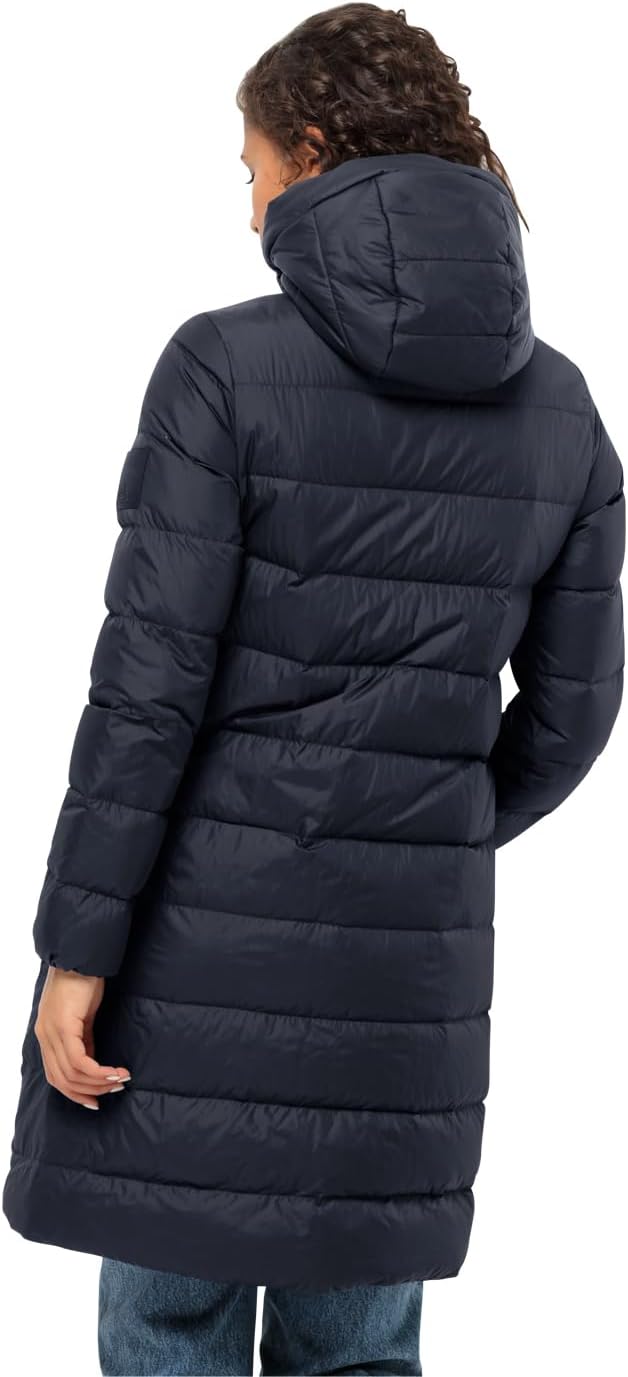 Jack Wolfskin Damen Lenauplatz Coat W Daunenmantel S seal, S seal