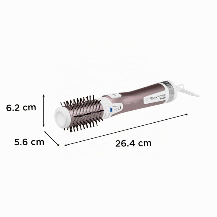 Rowenta Warmluftbürste CF9540 Brush Activ Premium Care | Mit Naturborsten | Kaschmir-Keratin-Beschic