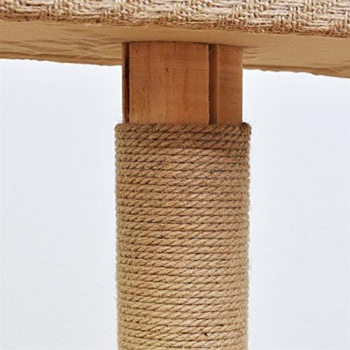 Kratzbaum Jasper 62cm von VOSS.PET, beige, Katzenbaum, Katzenspielbaum, Katzenkratzbaum, Kratzmöbel