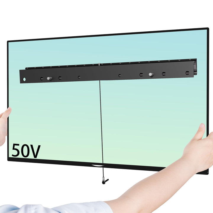 Antimbee TV Wandhalterung ohne Bolzen, Fernsehhalterung Wand, Wandhalterung Fernsehe für 13-55 Zoll