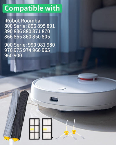 Ersatzteile für iRobot Roomba 800 900 Serie, Ersatzteile Bürsten Kompatibel mit 896 895 890 880 870