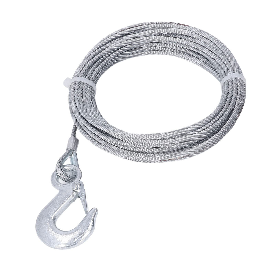 Aramox Windendrahtseil, 4 Mm X 12 M Kabel 2000 LBS Stärke Edelstahl Verzinkt Ersatz