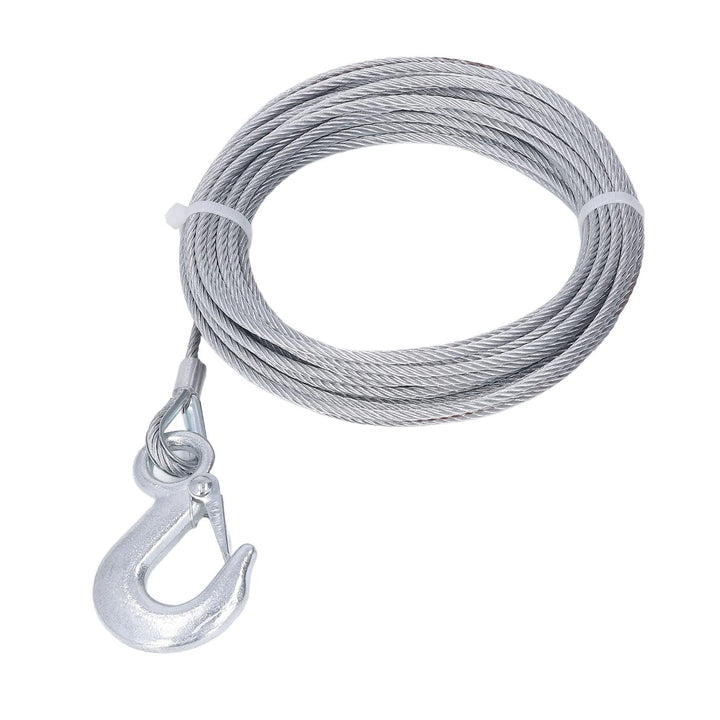 Aramox Windendrahtseil, 4 Mm X 12 M Kabel 2000 LBS Stärke Edelstahl Verzinkt Ersatz
