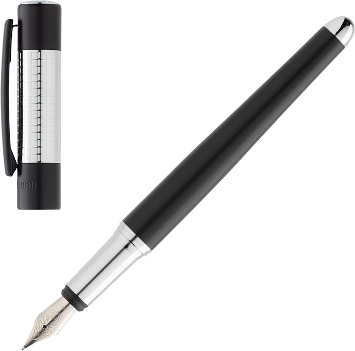 Cerruti 1881 Füllfederhalter Albion Black NSI0412A