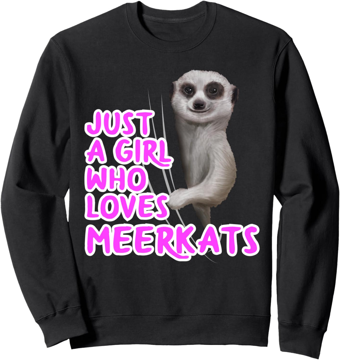 Erdmännchen Outfit Damen Mädchen Geschenk Erdmännchen Sweatshirt
