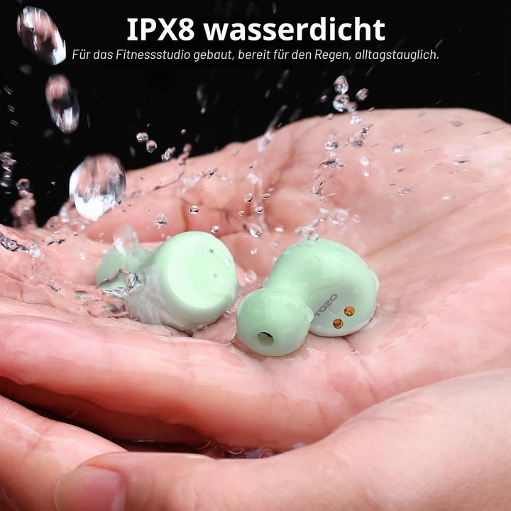 TOZO T6 Kopfhörer Kabellos Bluetooth 5.3 Bluetooth Kopfhörer, In Ear Kopfhörer 50 Std Akkulaufzeit m