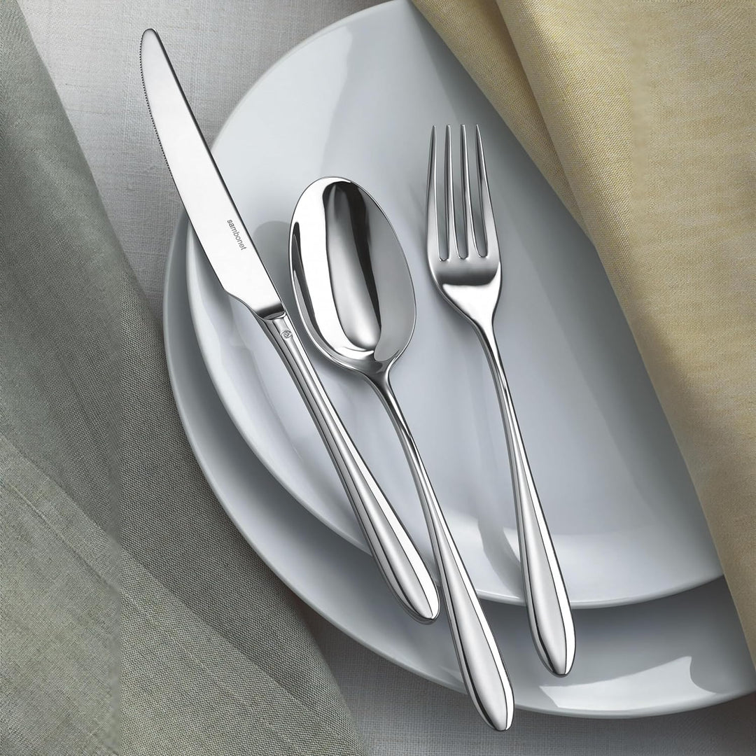 Sambonet 52515-83 Dream Monoblock-Geschirrset, 36-teilig - 6 Gabeln, 6 Löffel, 6 Messer, 6 Obstgabel