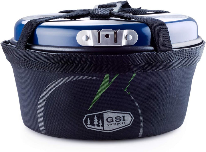 GSI Kochset Bugaboo Backpacker, blau, 44220