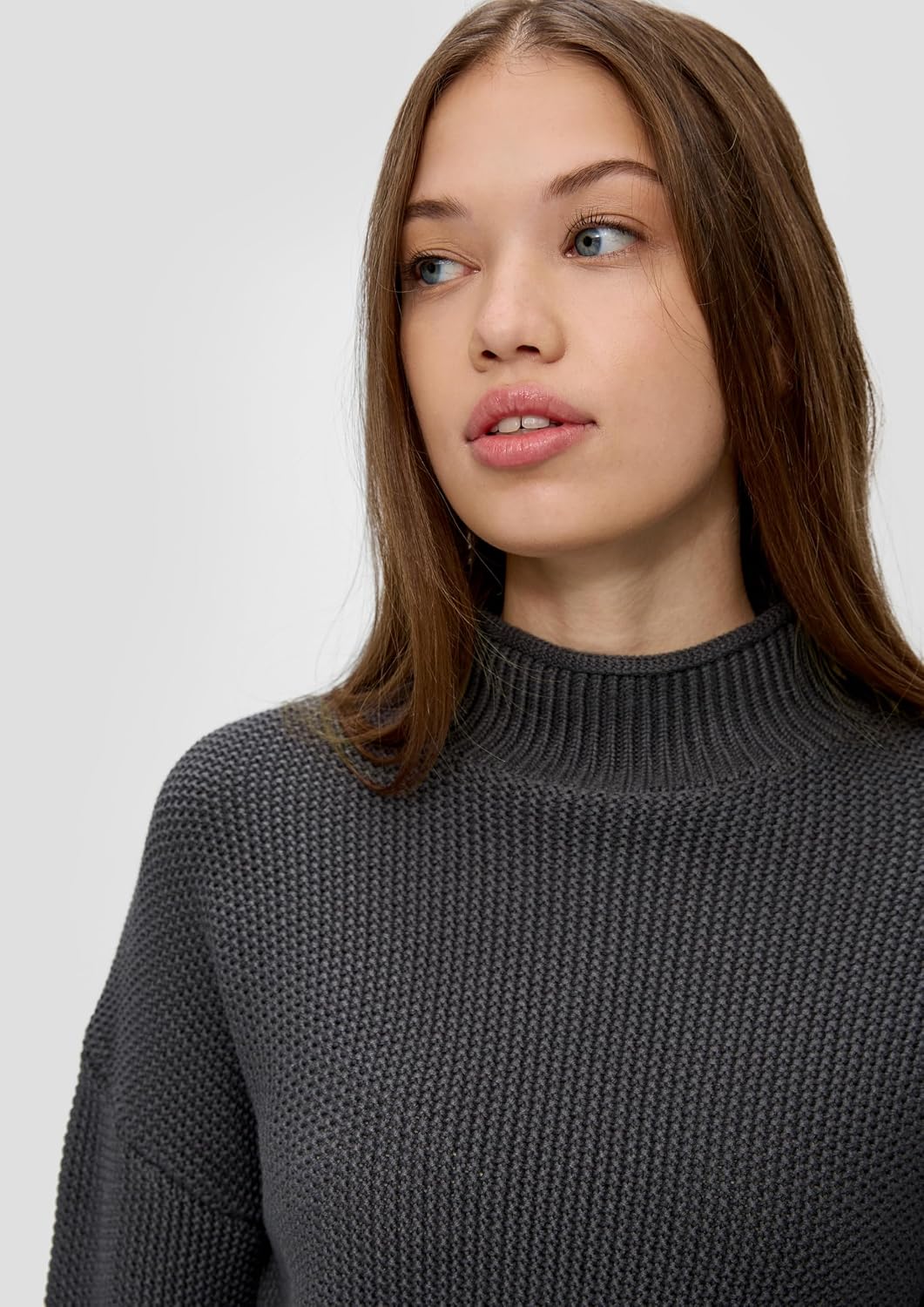 s.Oliver Damen Pullover L 9858 Grau, L 9858 Grau