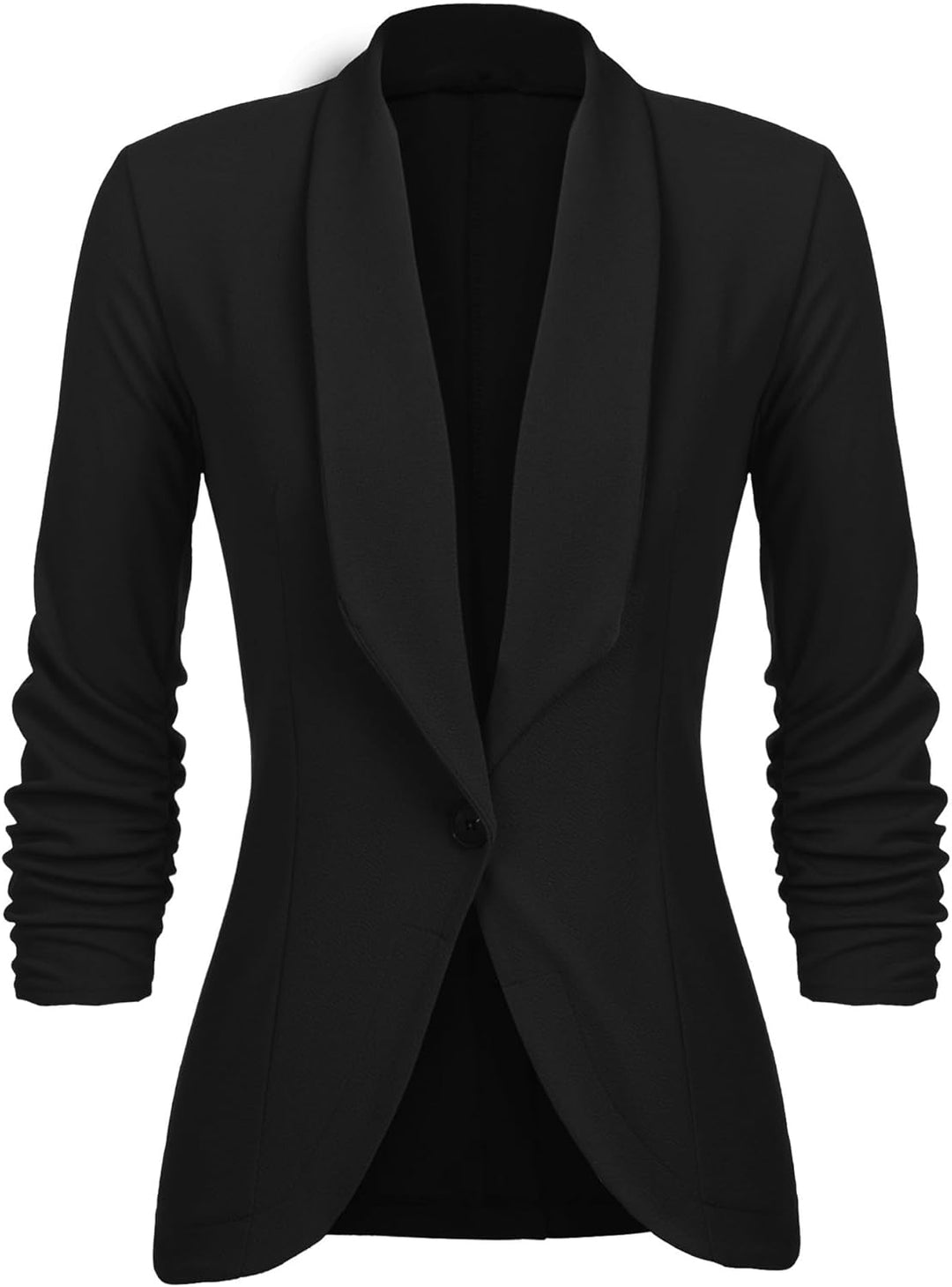 UNibelle Blazer Damen Sportlich Elegant Longblazer 3/4 Arm Sommer Leicht Business Büro Blazer Jacke