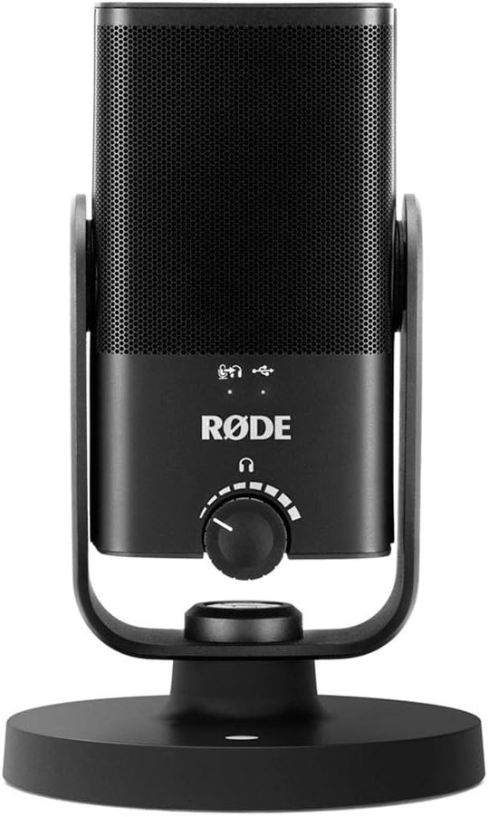 Rode NT-USB MINI USB-Studio-Kondensatormikrofon + keepdrum NB35BK Gelenkarm Halterung in Schwarz