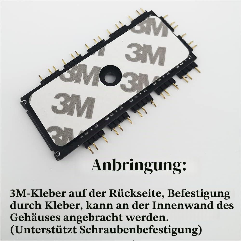 ARGB Controller, CTRICALVER 1 bis 11 Ports ARGB HUB, 5 V, 3 Pin RGB LED Splitter Hub mit SATA/IDE Po