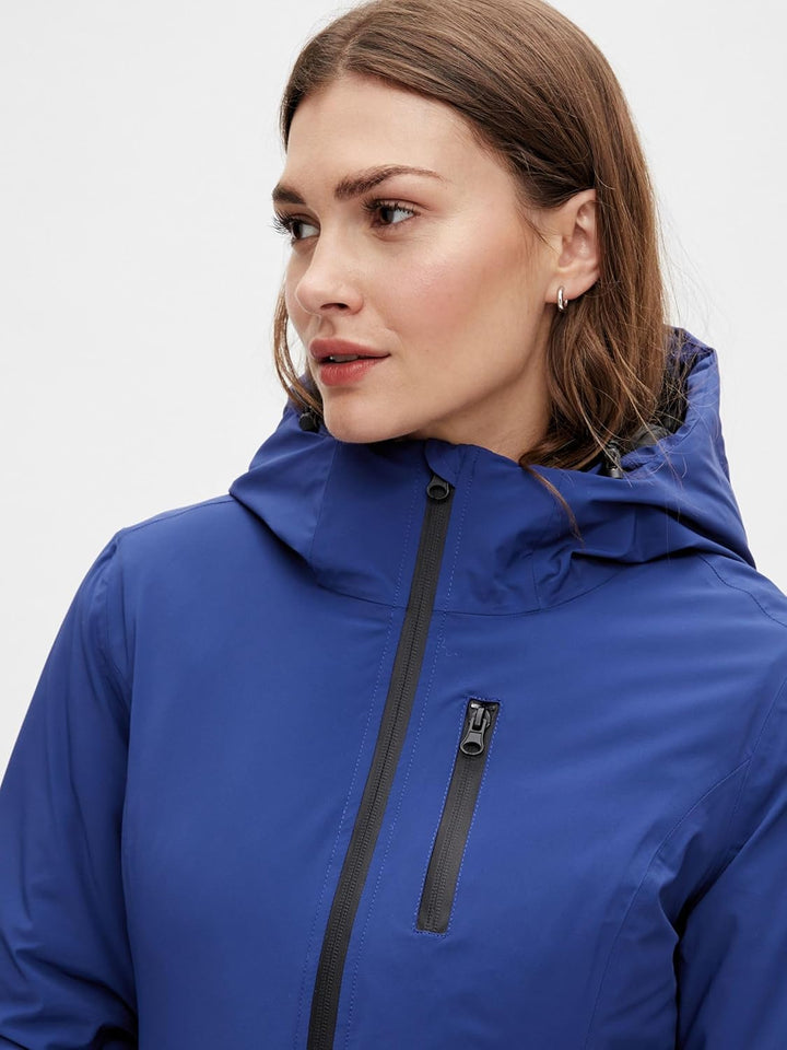 Mama Licious Female Jacke Umstands-Jacke M Blue Depths, M Blue Depths