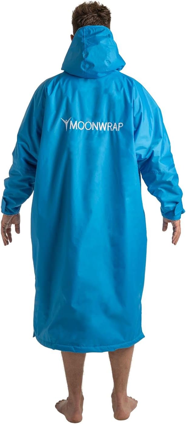 Frostfire Moonwrap Bademantel für Erwachsene, wasserdicht, Grösse M, Blau M Blau, M Blau