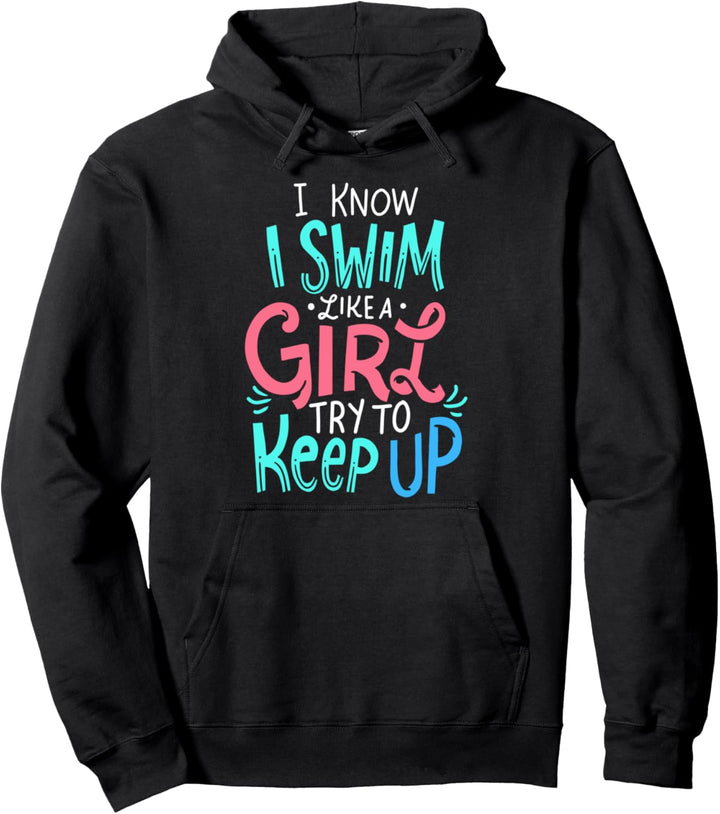 Schwimmen Schwimmen Pullover Hoodie