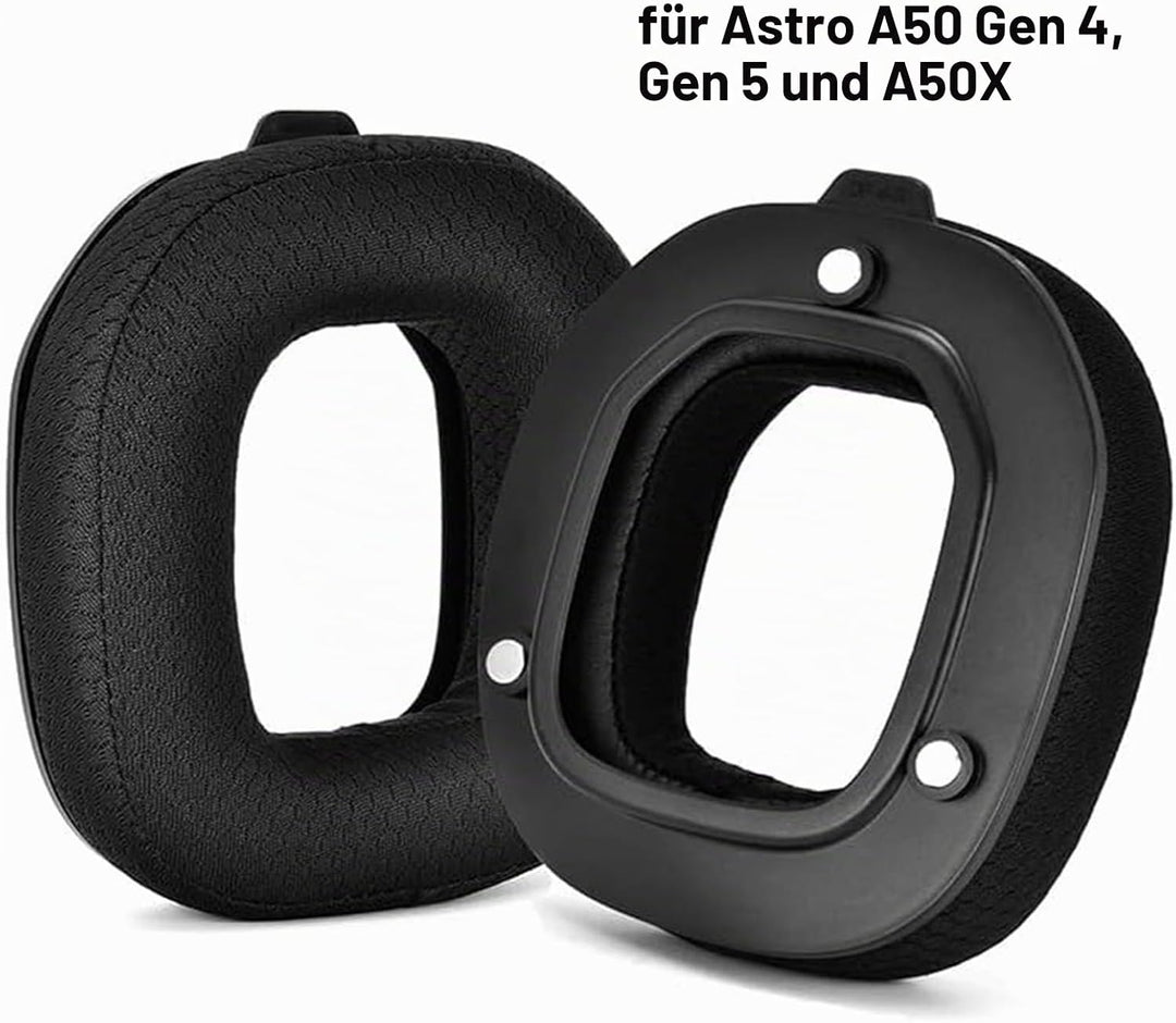 Ohrpolster Earpads Mod Kit für Logitech G Astro A50 Gen 4,A50 Gen 5,A50 X kabelloses Gaming-Headset,