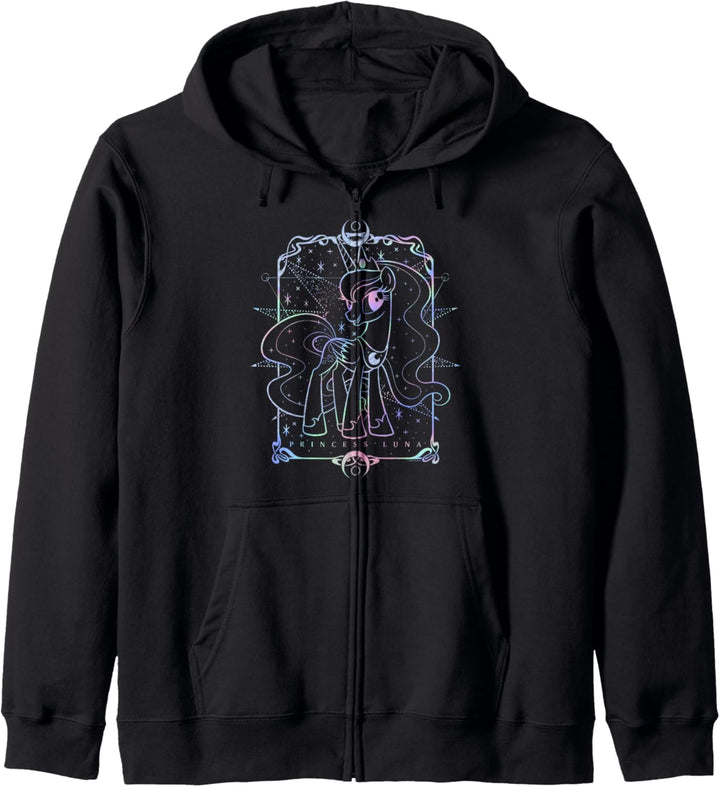 My Little Pony Princess Luna Hologram Tarot Card Kapuzenjacke