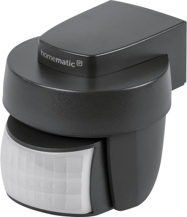 Homematic IP Smart Home Bewegungsmelder mit Dämmerungssensor – aussen, anthrazit, Zubehör für Ihr Ho