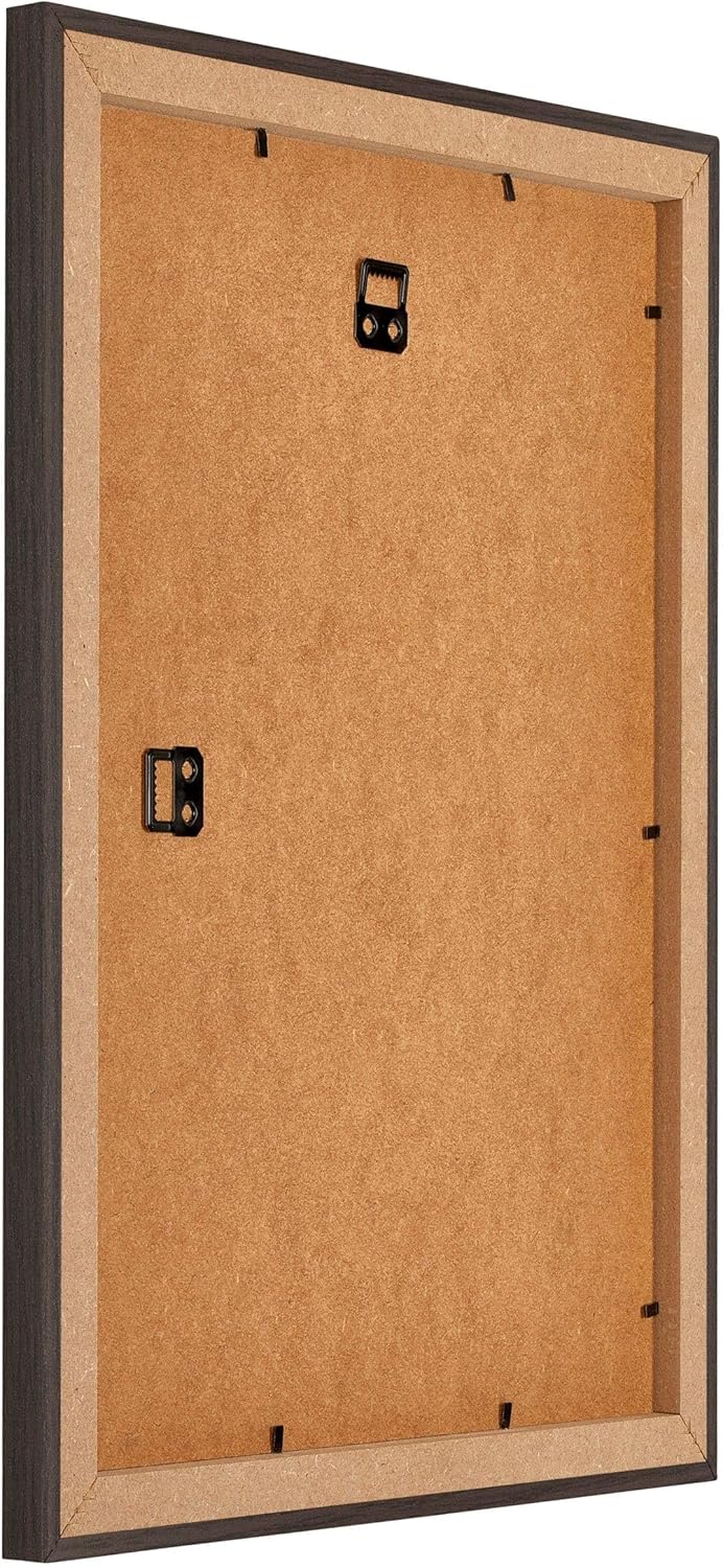yd. Your Decoration - Bilderrahmen 75x100 cm - Eiche Dunkel - Billderrahmen aus MDF mit Acrylglas -