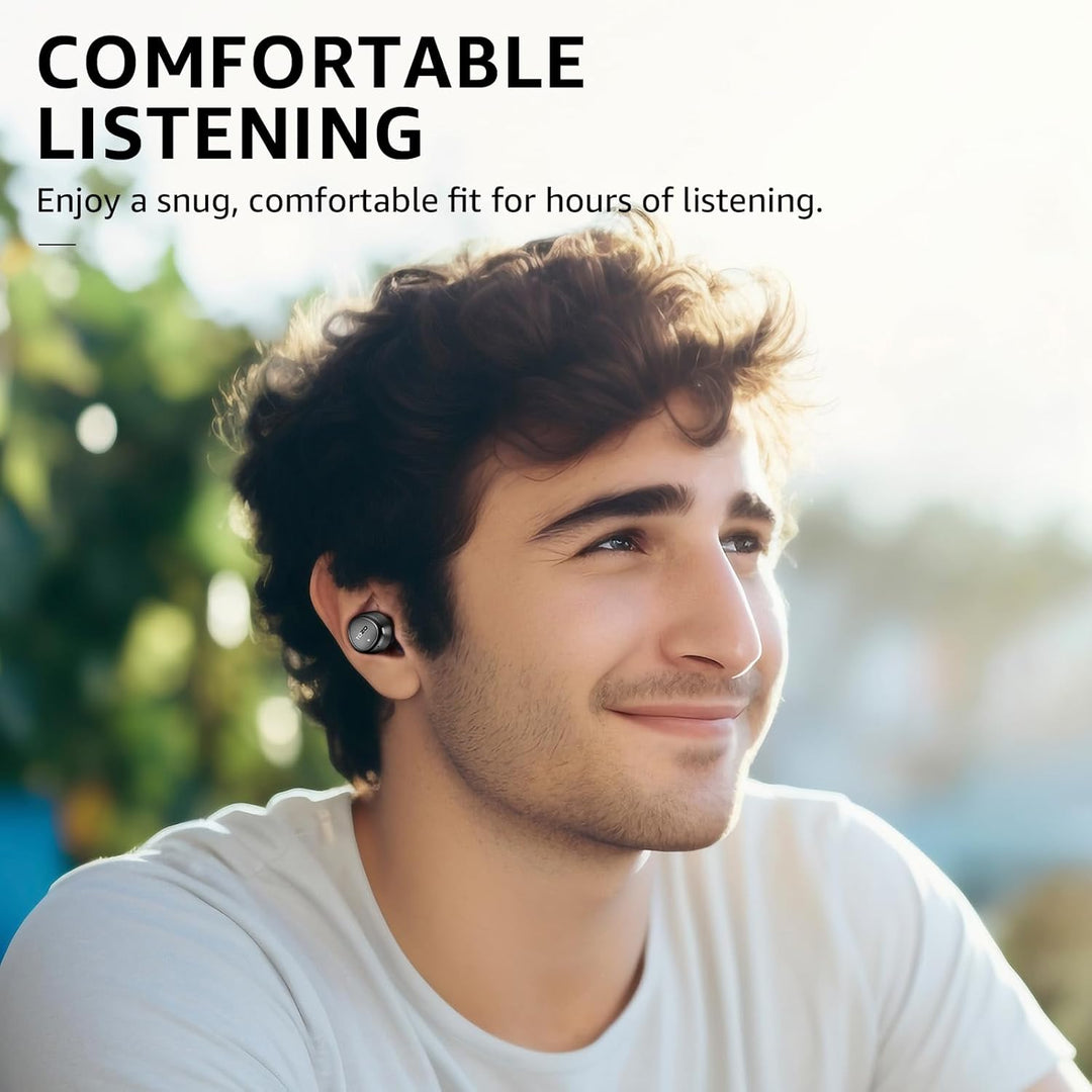 TOZO E1 Kopfhörer kabellos Bluetooth 5.3 Bluetooth Kopfhörer, In Ear Kopfhörer mit App, 30 Std Premi