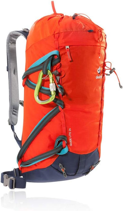 deuter Unisex Guide Lite 24 Alpinrucksack 24 Lang Papaya-navy, 24 Lang Papaya-navy