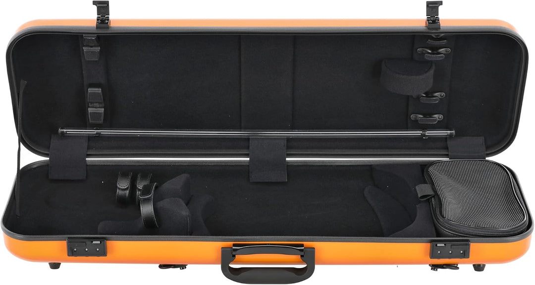 GEWA Violinkoffer AIR 2.1 orange hochglanz Made in Germany orange ohne zusätzlichen Seitengriff, ora