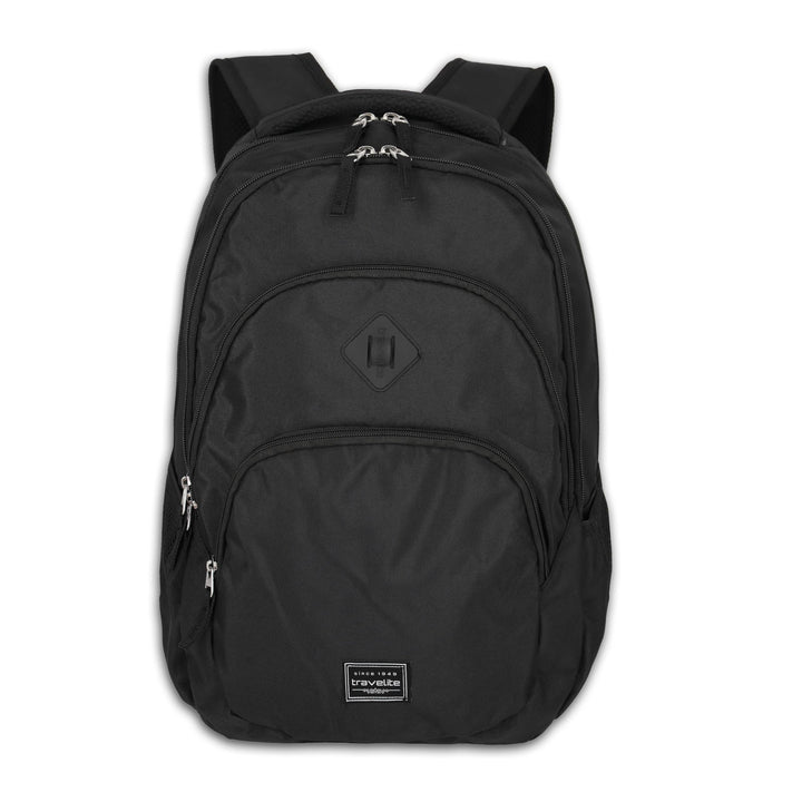 Travelite Handgepäck Rucksack, Laptop Rucksack 15,6 Zoll, BASICS, Daypack, Tagesrucksack mit vielen